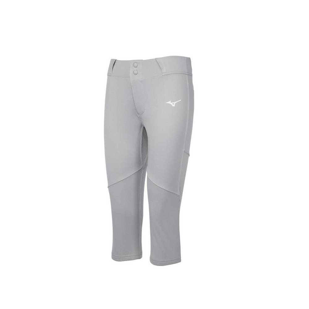 Mizuno Women's Aero Vent Softball Pants Grey (350710-RTF)